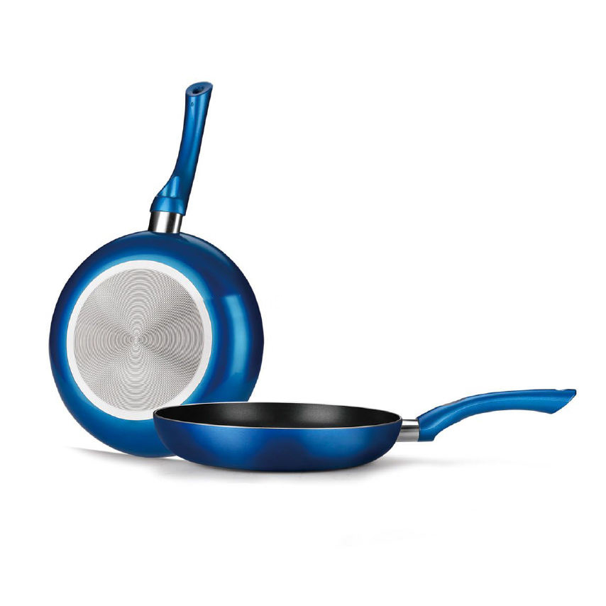 Serpenyő készlet 24 cm-es 28 cm-es kerámia tapadásmentes serpenyő szett konyhai otthoni főzéshez és szabadtéri kempingezéshez