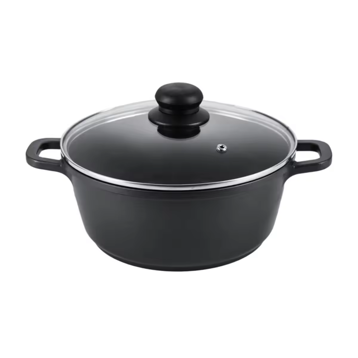 Tartós egyedi logós tapadásmentes kerámia bevonatú alumínium rakott serpenyő edény fedővel