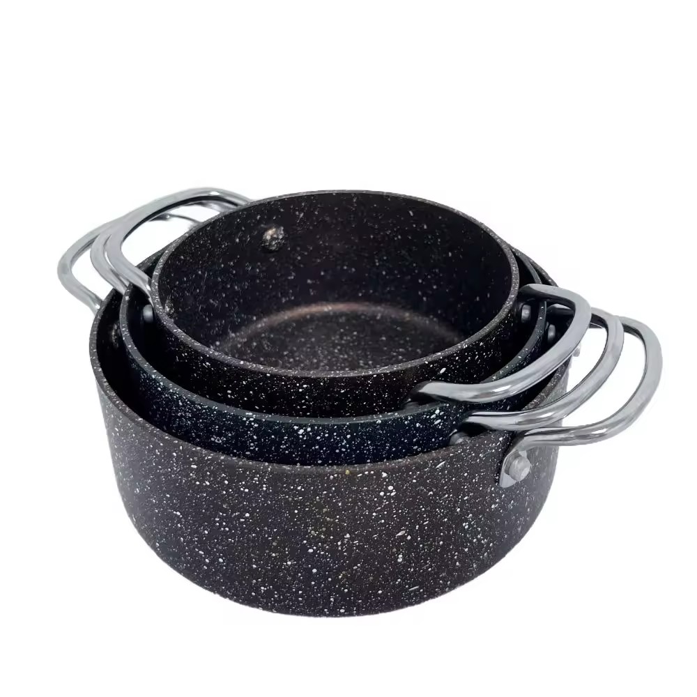 Európába exportálva Indukciós edények leveses fazekak serpenyők konyhai eszközök főzőedények edénykészlet